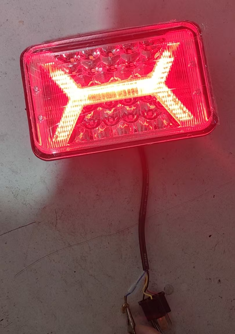 270 ° Luz de nevoeiro LED de animação de 270 - alta visibilidade para as bicicletas Harley/Adv