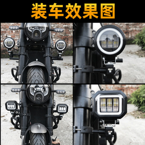 IP68 DOT à prova d'água Iluminação de nevoeiro LED para vehiches, 6000k White, SAE J583 Compatível