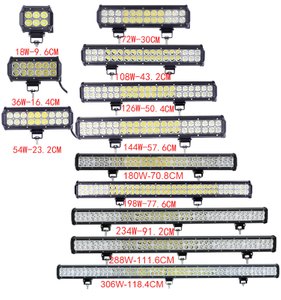 IP68 DOT à prova d'água iluminação de trabalho LED para vehiches, 6000k White, SAE J583 compatível