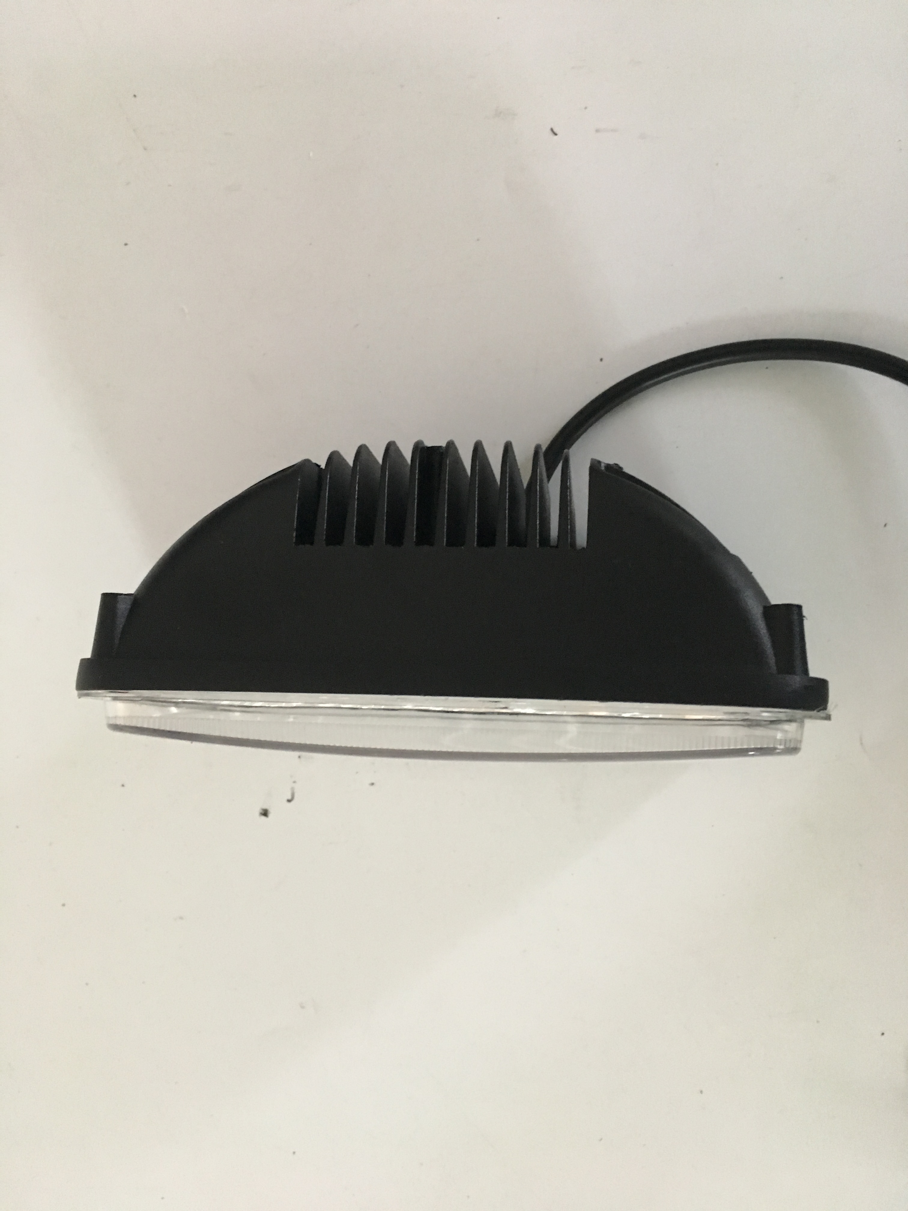  LED LIGHT LIGHT LIGHT LIGADA PC Mirror PC Sóios de aço inoxidável Luzes de nevoeiro LED de ledu de aço