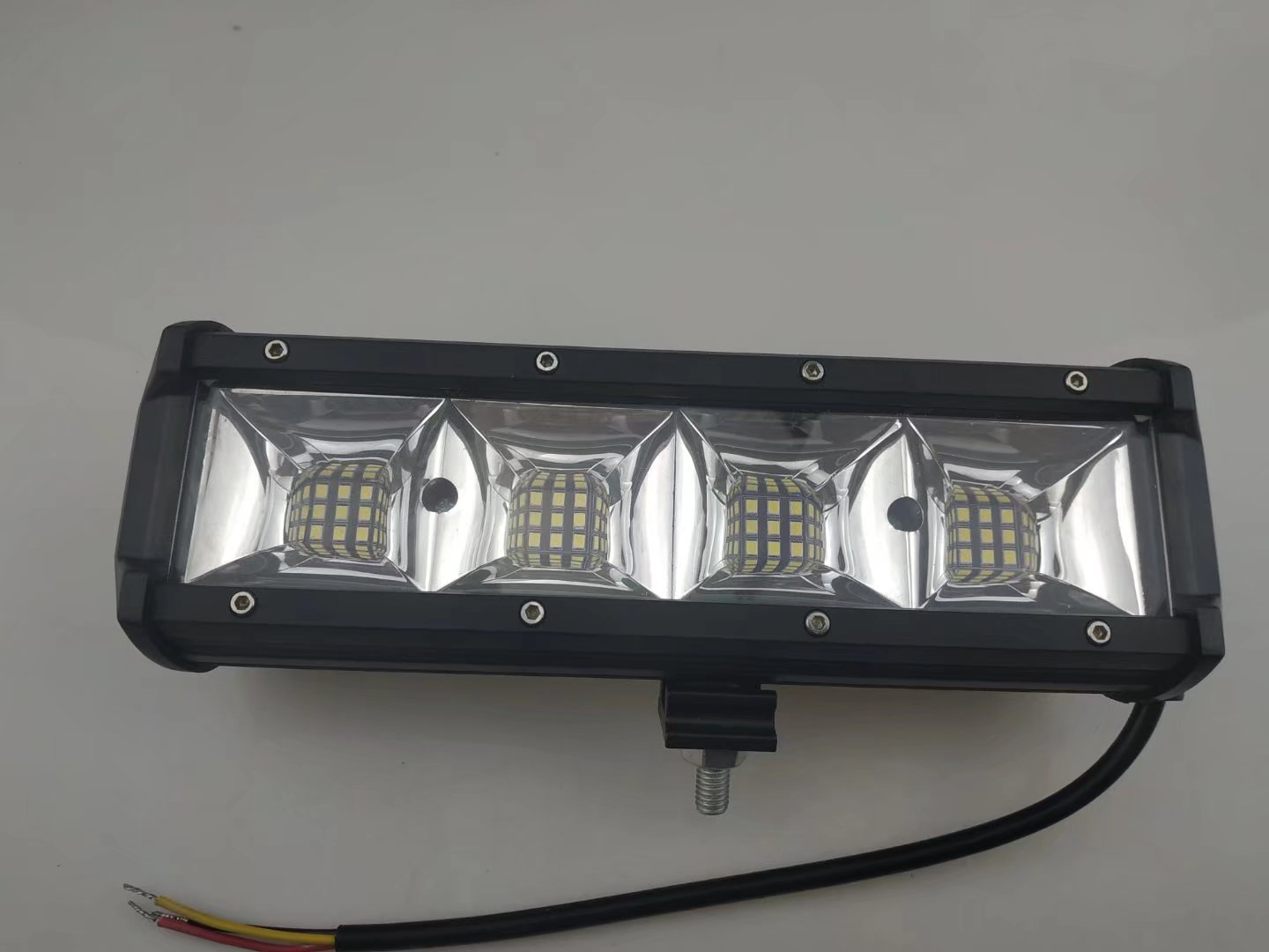 Jeep wrangler led nevoeiro kit de luz liga liga chasting pc espelhar espelho inoxidável suporte automático lumin luzes de nevoeiro led