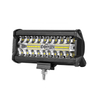 Jeep wrangler led nevoeiro kit de luz liga liga chasting pc espelhar espelho inoxidável suporte automático lumin luzes de nevoeiro led
