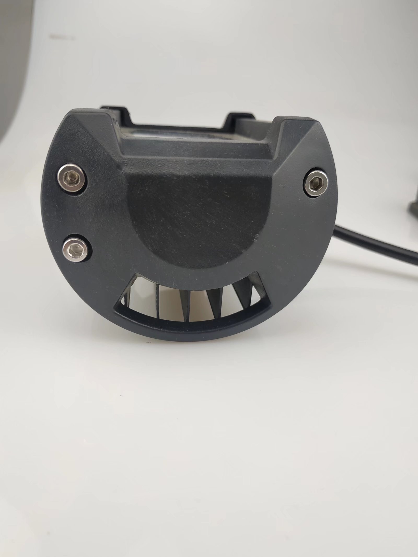  LED LIGHT LIGHT LIGHT LIGADA PC Mirror PC Sóios de aço inoxidável Luzes de nevoeiro LED de ledu de aço