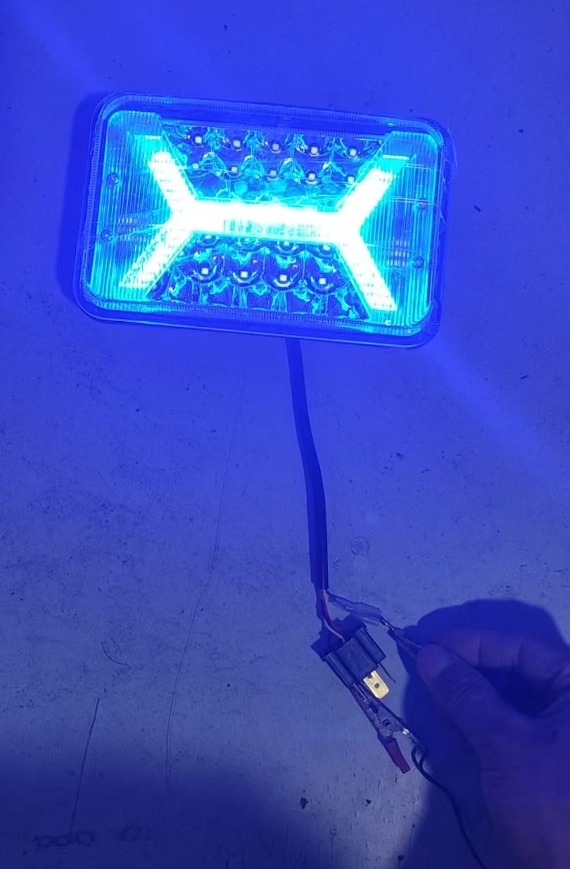 270 ° Luz de nevoeiro LED de animação de 270 - alta visibilidade para as bicicletas Harley/Adv