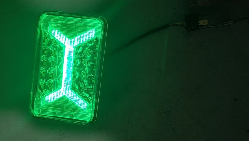 270 ° Luz de nevoeiro LED de animação de 270 - alta visibilidade para as bicicletas Harley/Adv