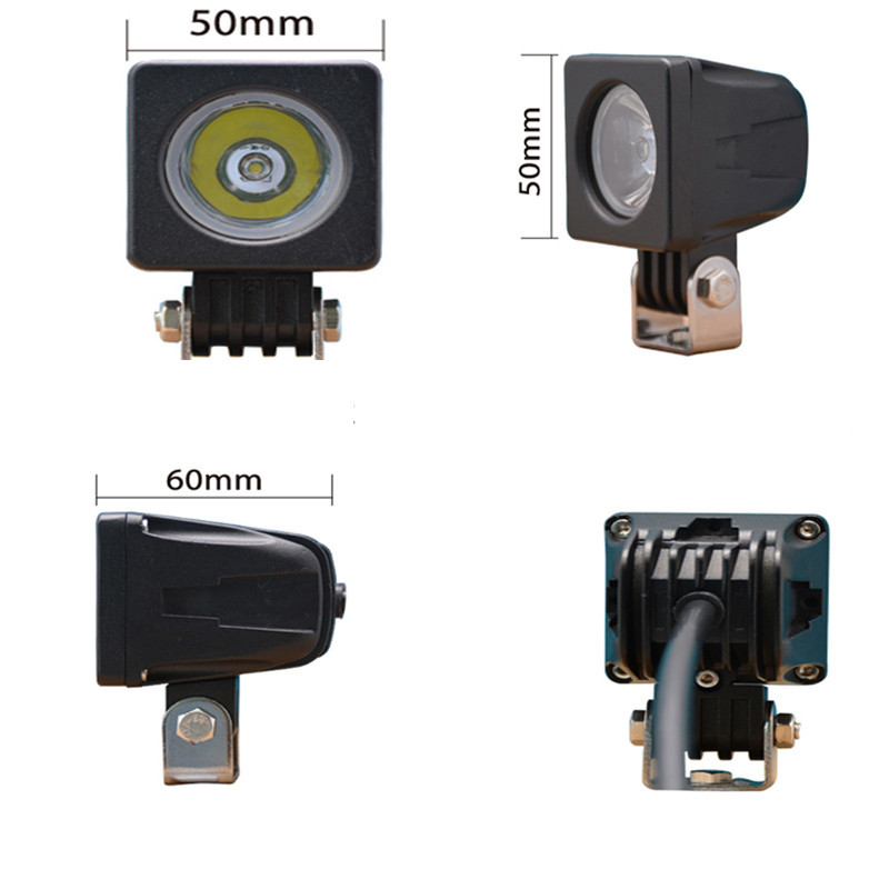 IP68 LUZES DE NÓVEM DE LED DE LED IP68 - Caixa de alumínio fundido com suporte de aço inoxidável