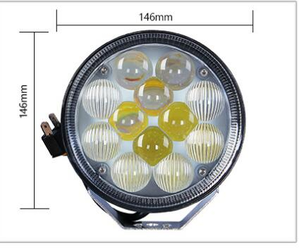 Bulbos de nevoeiro LED sem Canbus H11/H8-Codificação de erro zero, plug-and-play para o Jeep Wrangler.