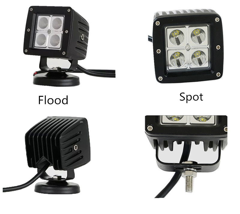 Ford F-150 Lâmpadas de neblina LED de cor dupla (3000k amarelo/6000k branco)-Compatível de SAE J583.