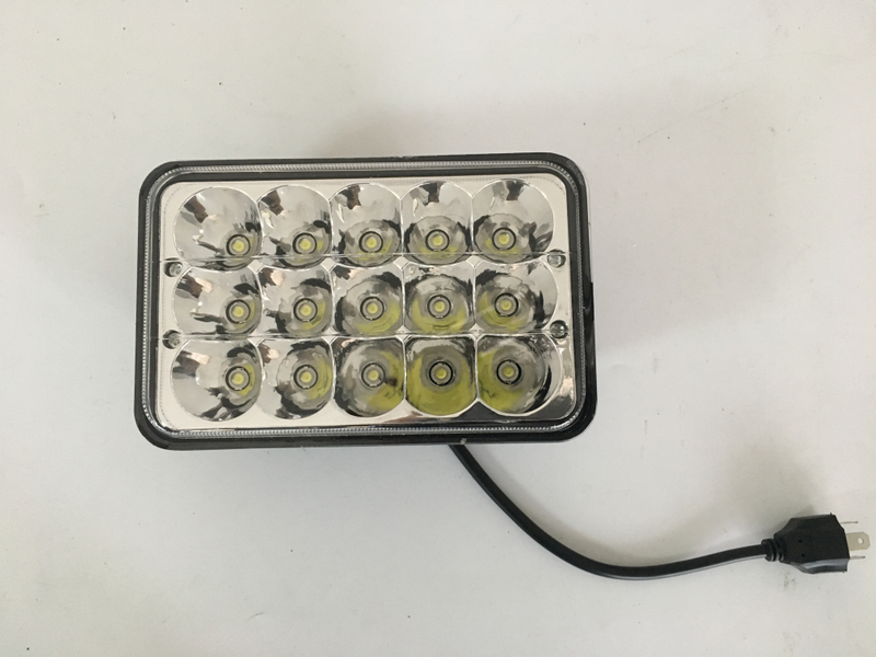  LED LIGHT LIGHT LIGHT LIGADA PC Mirror PC Sóios de aço inoxidável Luzes de nevoeiro LED de ledu de aço