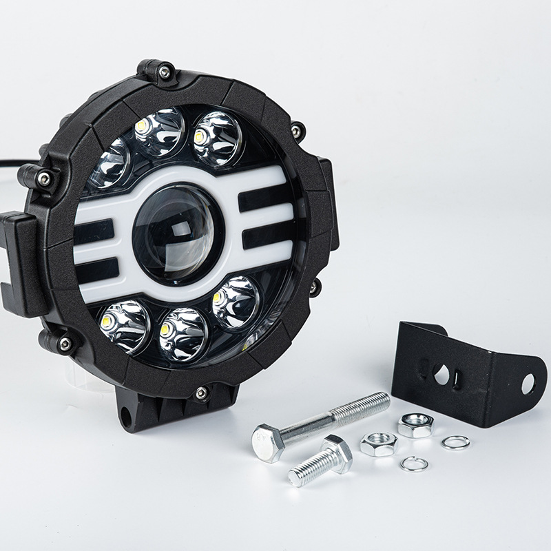 12-72W IP69K LED FOG Iluminação de 10.000lm, à prova de poeira para caminhões de mineração, certificação de e-mark